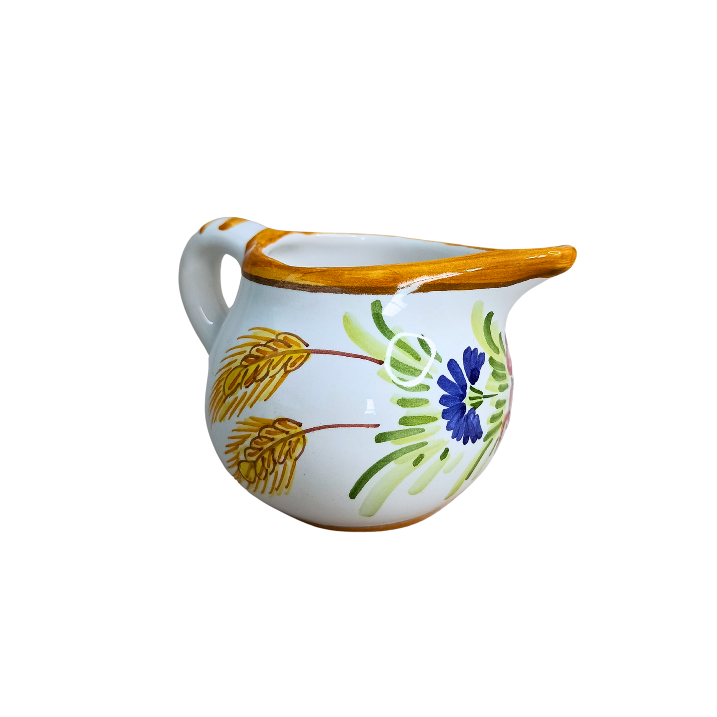 Set ceramică servit ceai/cafea model maci