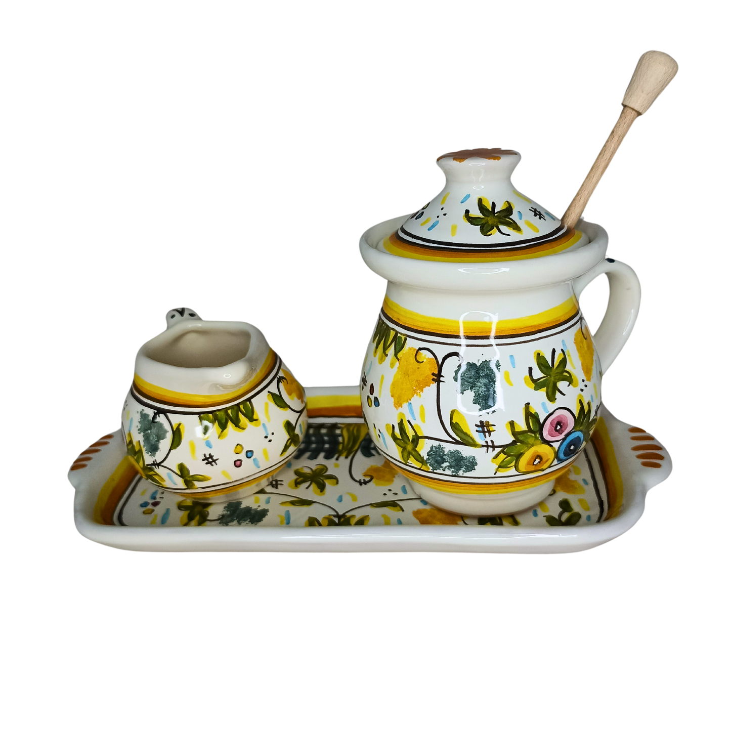 Set ceramică servit ceai/cafea model Lusitan